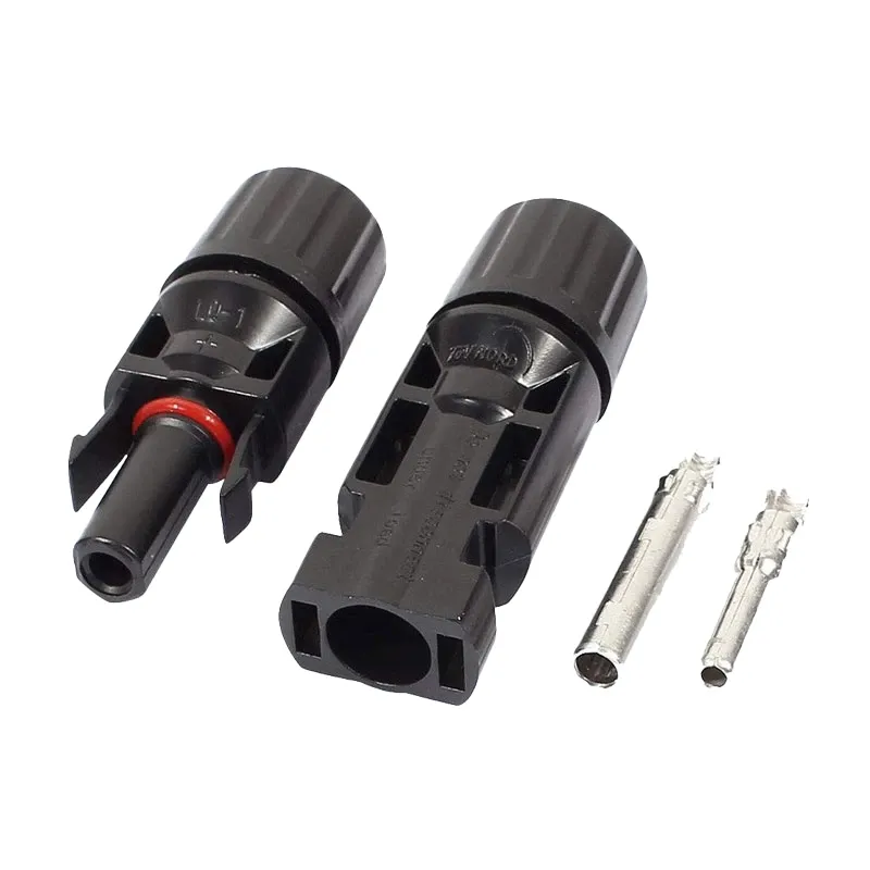 อุปกรณ์จับยึดสำหรับแผงโซล่าเซลล์ ยี่ห้อ HiView รุ่น T-MC4 | หัวต่อ MC4 ประกัน 10 ปี