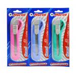 มีดคัตเตอร์ ใหญ่ ตราม้า H-404 คละสี (ขายยกโหล12อัน)