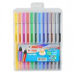 ปากกาสีน้ำ ตราม้า H-288 กล่อง12สี (ขายยกโหล12กล่อง)