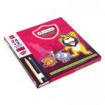 สีไม้ Master Art หัวเดียว 24สี แท่งยาวรุ่นซุปเปอร์ไบรท์ (ขายยกโหล12กล่อง)