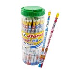 ดินสอดำ HB ตราม้า รุ่น H-121 (กระป๋องบรรจุ72แท่ง)