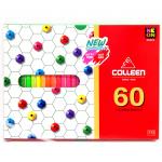 สีไม้ Colleen หัวเดียว 60แท่ง60สี (ขายยกโหล12กล่อง)