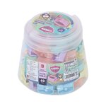 กบเหลาดินสอ เบอร์2(1 รู) Master Art (กระปุกบรรจุ60อัน) คละสีพาสเทล