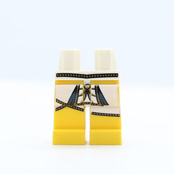 CS02 Hips and Yellow Legs with Gold Cord Trimmed Pharaoh's Tunic Pattern