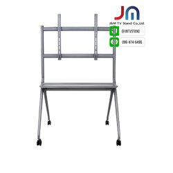 MT-F7400 ขาตั้งทีวีมีล้อเลื่อน วัสดุเหล็กหนา แข็งแรง รองรับทีวีขนาด 50 - 86 นิ้ว0964746498
