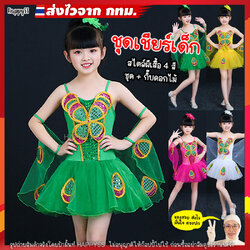 ชุดเชียร์ ชุดเชียร์เด็ก สไตล์ผีเสื้อ 4 สี