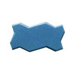 อิฐตัวหนอน สีฟ้า