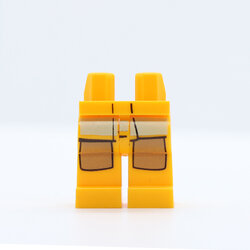 Hips and Legs with Fire Suit Pattern