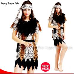 ชุดเจน (จากเรื่อง ทาร์ซาน) ชุดมนุษย์หิน มนุษย์ถ้ำ