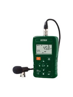 EXTECH รู่น SL400 เครื่องวัดความดังเสียงสะสม แบบพกติดตัว Personal Noise Dosimeter with USB Interface Provides Noise Surveys for Compliance with OSHA, MSHA, DOD, ACGIH and ISO Standards