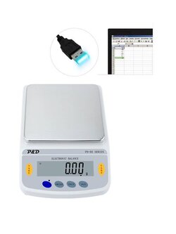 เครื่องชั่งละเอียด 2200 g. ค่าละเอียด 0.01 g. (ต่อคอมพิวเตอร์)