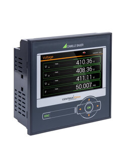 GOSSEN METRAWATT รุ่น PQ3000 เครื่องวัดและวิเคราะห์ค่ากำลังไฟฟ้า แบบติดผนัง (Panel Mounted)