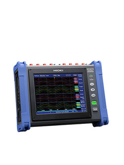 HIOKI MR8875 เครื่องบันทึกข้อมูลอเนกประสงค์ (MEMORY HiCORDER - 1000V Direct Input, Portable 16-channel Memory Recorder for Data Acquisition During Vehicle Testing with Direct CAN Bus Input)