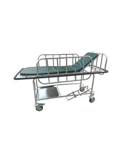 รถเข็นเปลหาม รถเข็นนอนเคลื่อนย้ายผู้ป่วย สแตนเลส PP035 (STRETCHER)