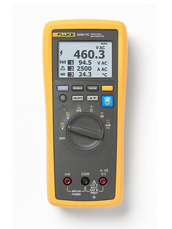 FLUKE 3000 FC มัลติมิเตอร์แบบ True RMS รองรับการสื่อสารแบบไร้สายสามารถเชื่อมต่อเครื่องวัดกับโมดูลเซ็นเซอร์ผ่าน Fluke Connect® App