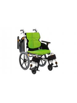 รถเข็นแบรนด์ญี่ปุ่น Matsunaga Wheelchair (車いす) รุ่น NEXT-61B ดีไซน์สวย พนักพิงปรับระดับได้ พกพาสะดวก หลากหลายฟังก์ชั่น