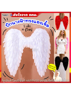 ปีกนางฟ้า ทรงแองเจิ้ล ปีกขนนก ปีก ไซส์ S M 🏍️💨ส่งไวจาก กทม.