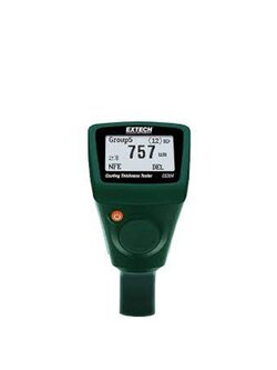 EXTECH รุ่น CG304 เครื่องวัดความหนาสีเคลือบผิวโลหะและเคลือบผิวอโลหะ Extech CG304: Coating Thickness Tester with Bluetooth® Measures the thickness of ferrous and non-ferrous substrates