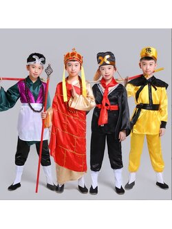 ชุดพระถังซัมจั๋ง ชุดไซอิ๋ว ซัวเจ๋ง ตือโป๊ยก่าย ชุดจีน เด็ก ส่งไวจาก กทม.🏍️💨💨