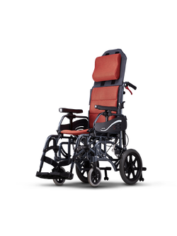 รถเข็นปรับเอน อลูมินัมอัลลอยด์ คาร์ม่า รุ่น VIP 515 (WheelChair KARMA VIP 515) วีลแชร์ปรับเอน ช่วยกระจายแรงกดทับ นั่งสบาย