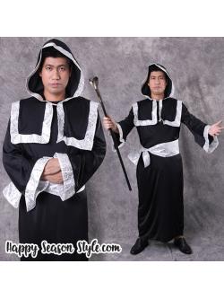 ชุดแฟนซี ชุดคอสเพลย์ Cosplay ชุดฮาโลวีน - ชุดแฟนซีผู้ชาย พ่อมดขอบเงิน
