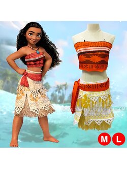 ชุดโมอานา ชุดฮาวาย โมอาน่า Moana ผจญภัยตำนานหมู่เกาะทะเลใต้