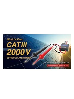 HIOKI P2000 โพรบวัดไฟฟ้ากระแสตรงระดับ 2000V