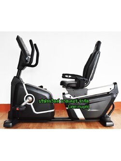 จักรยานนั่งปั่น Commercial Recumbent Electronic Bike KL8997 (Flywheel 14 KG.) WORLD MASTER FITNESSรองรับร้ำหนักผู้ใช้180
