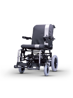 รถเข็นไฟฟ้าคาร์ม่า รุ่น Karma Ergo Nimble (WheelChair KARMA KP-10.3s) พับเก็บได้ ที่วางแขนแบบเปิดขึ้นได้ สะดวกต่อการเดินทาง รับประกัน 5 ปี