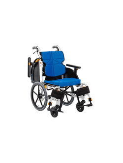 รถเข็นไซร้ใหญ่ อลูมิเนียม Matsunaga Wheelchair NEXT-61B (車いす) เบาะกว้างพิเศษ 20 นิ้ว รองรับน้ำหนักสูงสุด 130 กก. เหมาะสำหรับ คนมีรูปร่างใหญ่, คนที่มีน้ำหนักมาก, คนไซร์ฝรั่ง, สูง ใหญ่ (ผลิตภัณฑ์แบรนด์จากประเทศญี่ปุ่น)