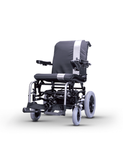 รถเข็นไฟฟ้าคาร์ม่ารุ่น Ergo Nimble (WheelChair KARMA KP-10.3s) พับเก็บได้ ที่วางแขนแบบเปิดขึ้นได้ สะดวกต่อการเดินทาง รับประกัน 5 ปี