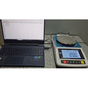 เครื่องชั่งละเอียด 5200 g. ค่าละเอียด 0.01 g. (ต่อคอมพิวเตอร์)