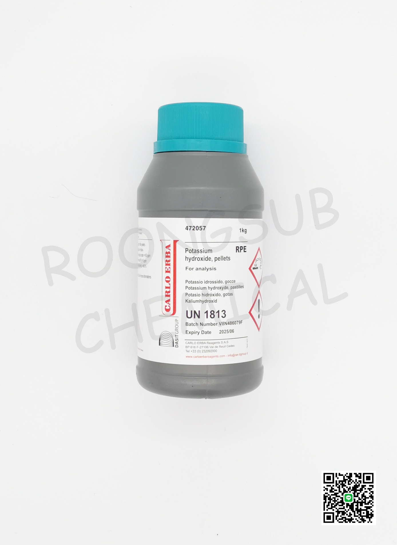POTASSIUM HYDROXIDE PELLETS