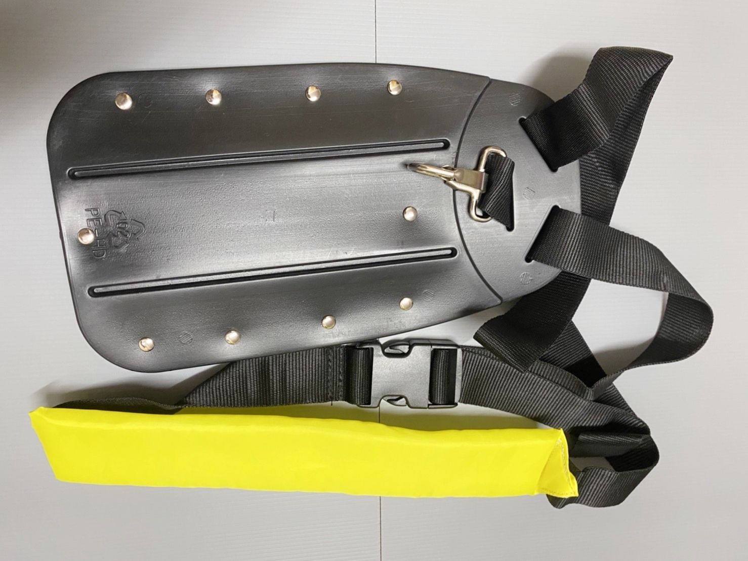 สายสะพายเครื่องตัดหญ้า แบบบ่าเดี่ยว+ที่รองแบบพลาสติก อย่างดี