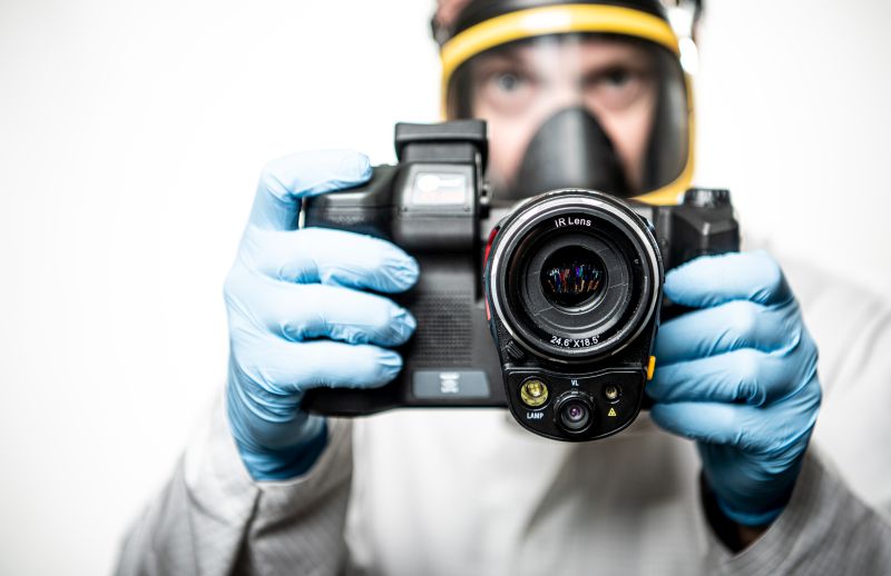 SONEL รุ่น KT-560 (25mm lens) กล้องส่องความร้อน ย่านวัดอุณหภูมิ -20°C to +800°C ค่าความละเอียด 384x288 พิกเซลศ์ ค่าเฟรมเรต 50 Hz