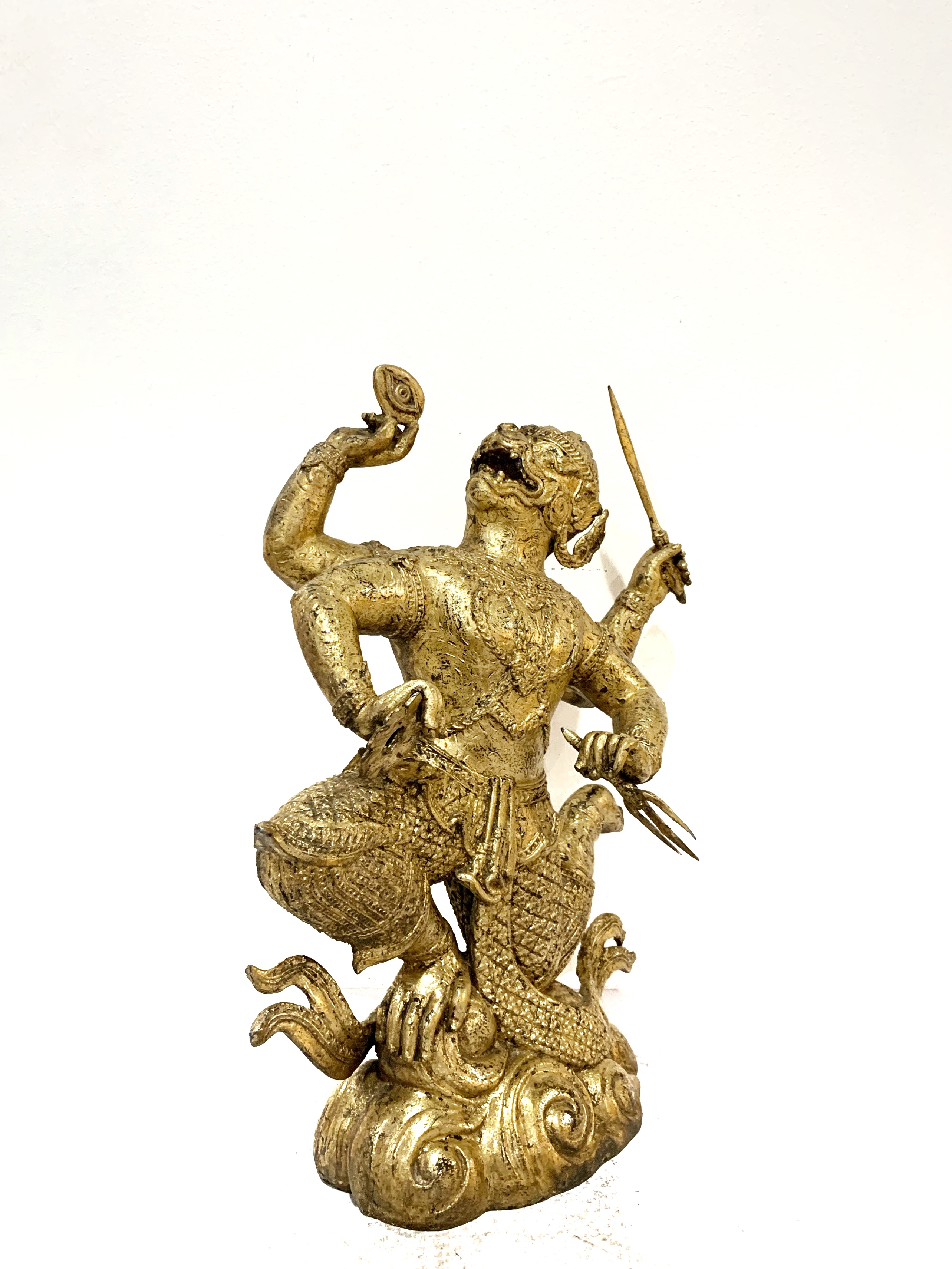 หนุมานชนะมาร ประทานพร หน้าตัก 9 นิ้ว