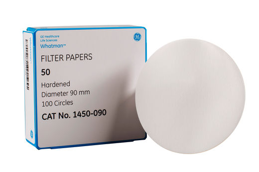 กระดาษกรอง เบอร์ 50 DIAMETER 90MM. (FILTER PAPER GRADE 50) WHATMAN #1450090