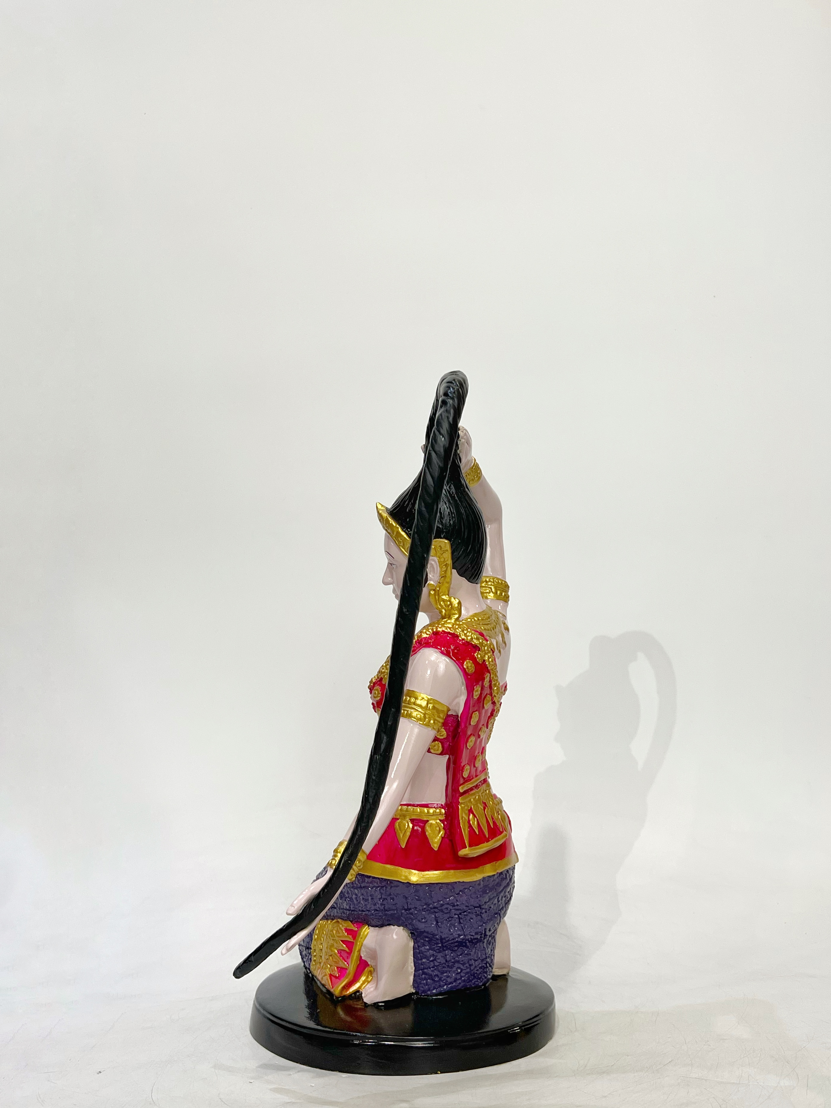 พระแม่ธรณีบีบมวยผม หน้าตัก 7 นิ้ว