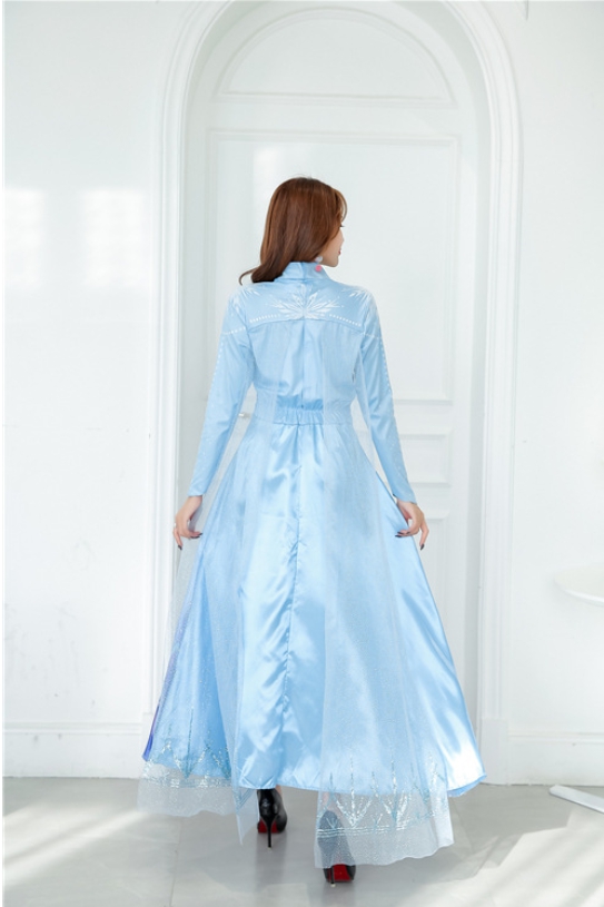 ชุดเจ้าหญิงเอลซ่า ราชินีหิมะจากเรื่อง " Frozen " เอลซ่า ชุดเอลซ่า เอลซ่าภาค2 โฟรเซ่น