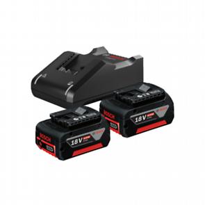 Bosch Starter Kit 2 x GBA 18V 4.0Ah + GAL 18V-40 ชุดแบตเตอรี่ 18 V 4.0 Ah 2 ก้อน พร้อมเครื่องชาร์จแบบชาร์จเร็ว