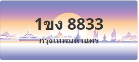 ป้ายประมูล 1ขง 8833