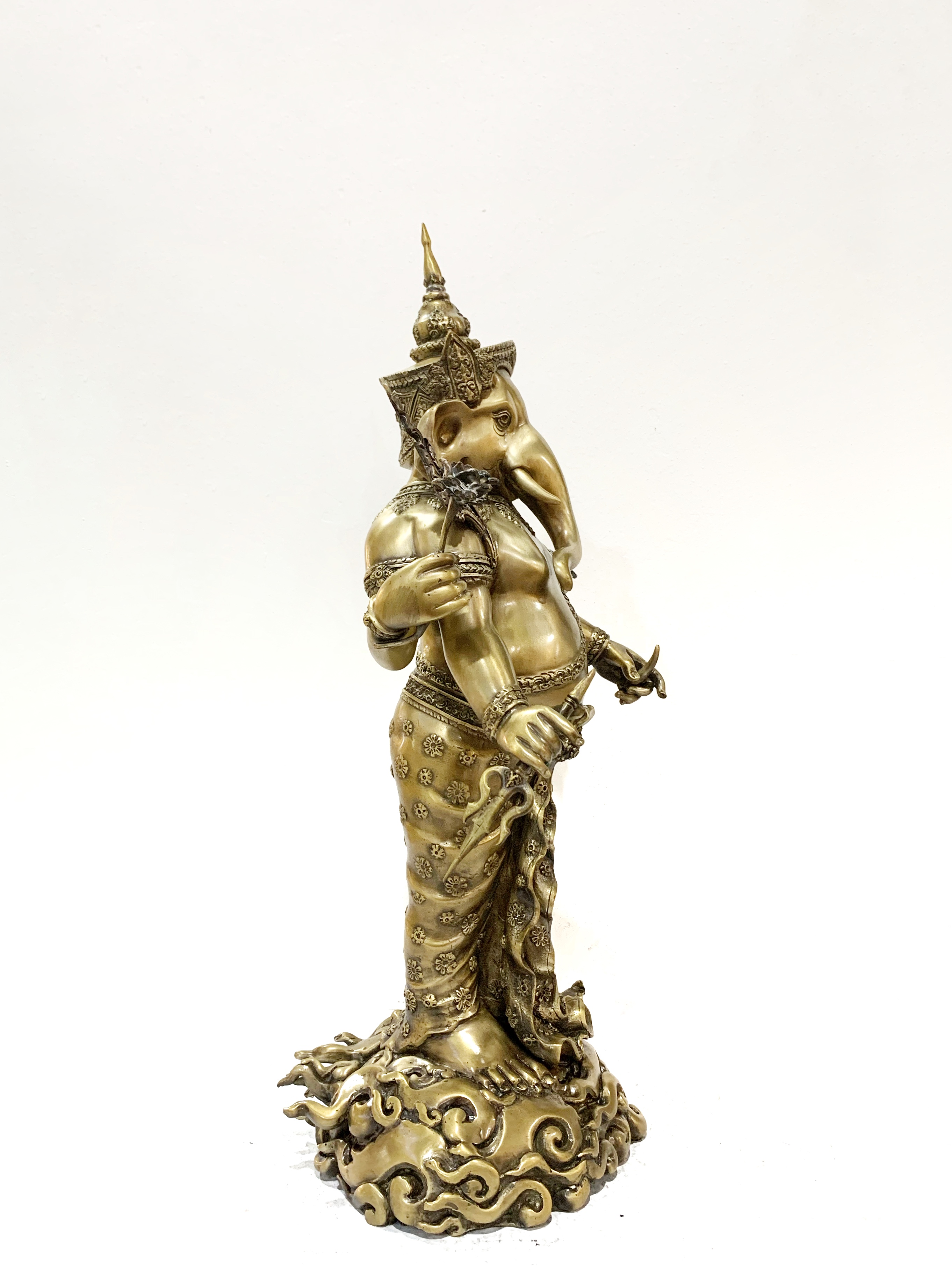 พระพิฆเนศ ปางเหนือเมฆ หน้าตัก 9 นิ้ว