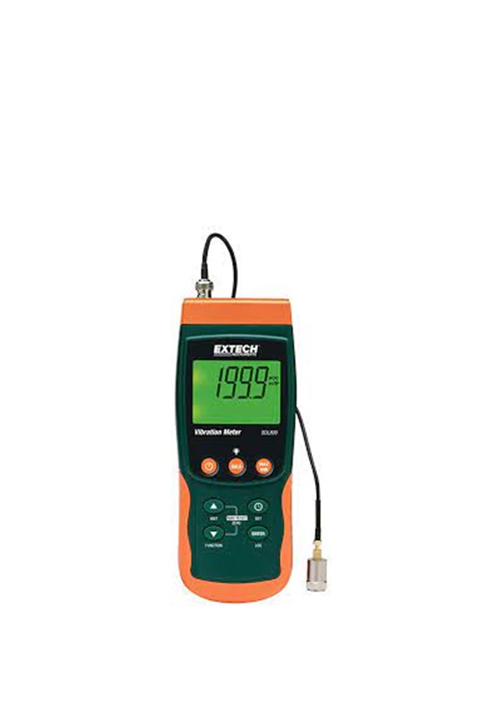 EXTECH รุ่น SDL800 เครื่องวัดแรงสั่นสะเทือน Vibration Meter/Datalogger Records data on an SD card in Excel® format
