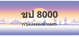 ป้ายประมูล ชป 8000