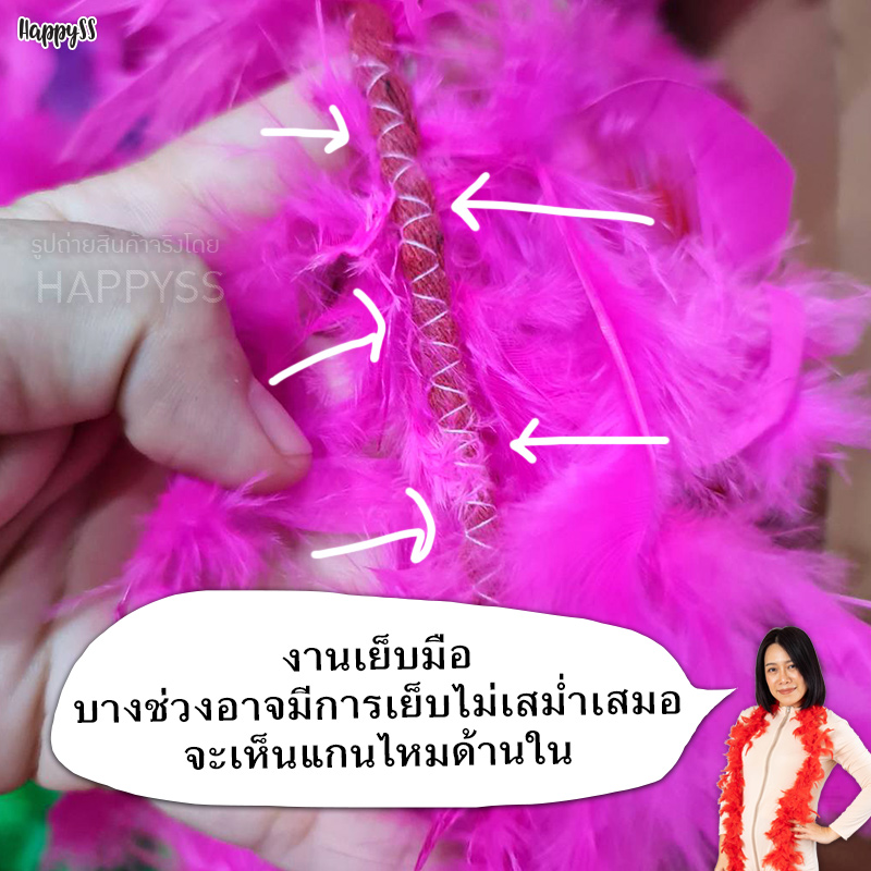 ขนนกเส้น ขนนกแก๊สบี้ คานิวัล