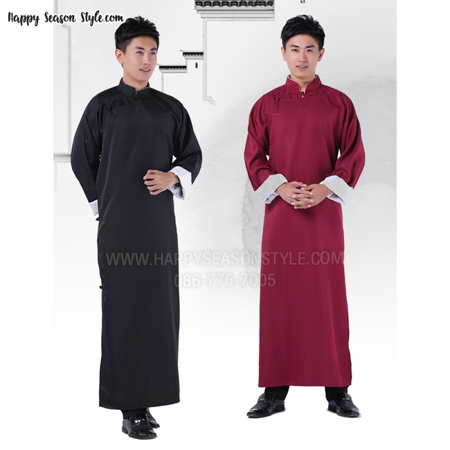 ชุดจีนย้อนยุค ร่วมสมัย ผู้ชาย แนวเจ้าพ่อเซี่ยงไฮ้