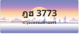 ป้ายประมูล ฎฮ 3773