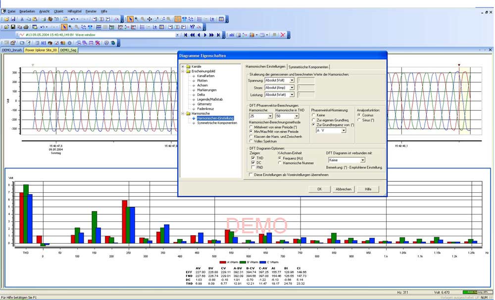 GOSSEN METRAWATT รุ่น MAVOWATT 270 FLEX เครื่องวัดและวิเคราะห์ค่ากำลังไฟฟ้าที่สามารถติดตามแบบออนไลน์ผ่านการสื่อสารระบบ Ethernet ได้