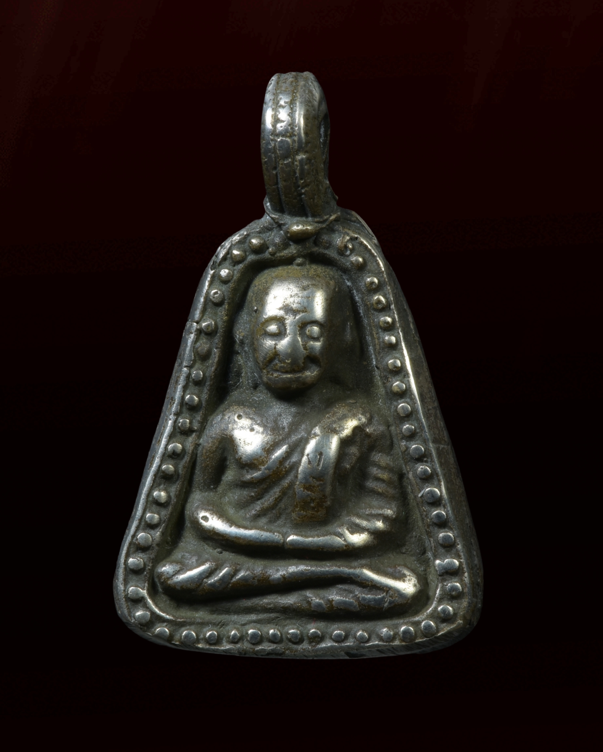 จอบหลวงพ่อเงิน จอบใหญ่ (สองหน้า) เนื้อแก่เงิน