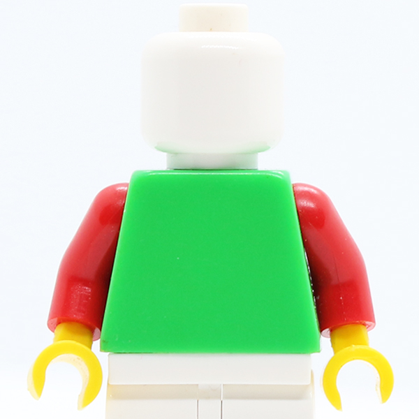 Bright Green Plain / Red Arms / Yellow Hands